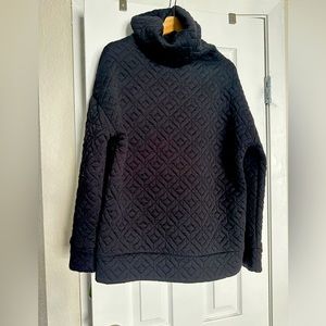 Quilted Cowlneck Sweater